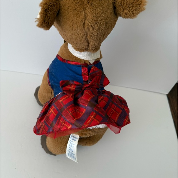 Build A Bear Workshop Vixen Stuffed Santa's REINDEER Rudolf Christmas Plush - Picture 3 of 8